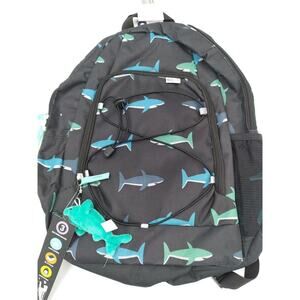 Crckt Shark Kids Backpack 16.5" new with tags